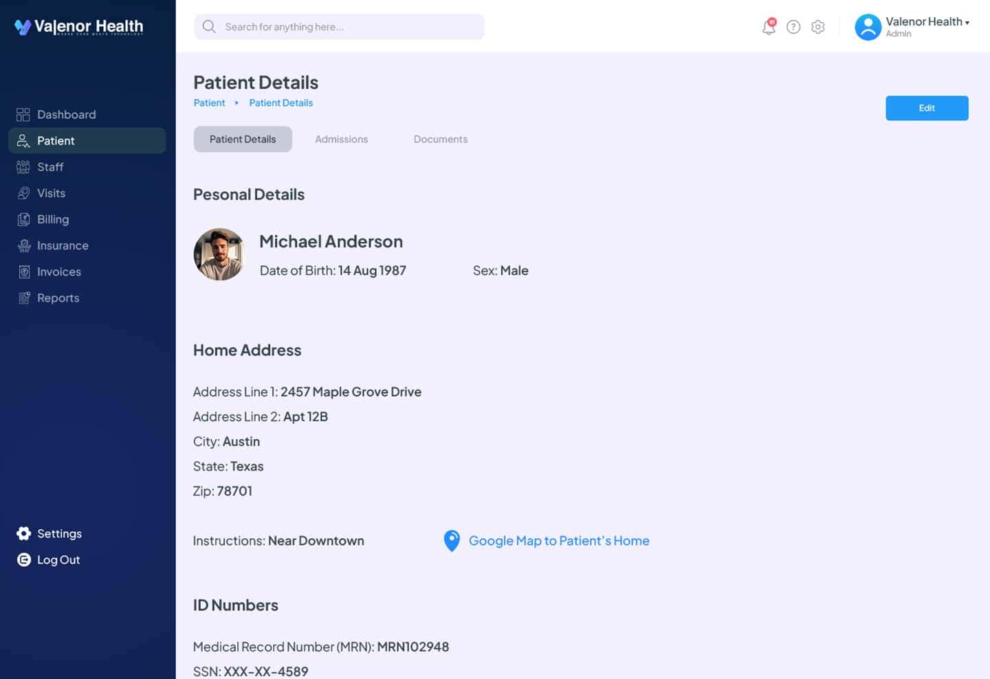 Patients Mockup